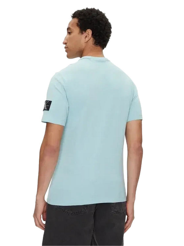 T-shirt Uomo Calvin Klein - T-Shirt Badge Regular Tee - Verde
