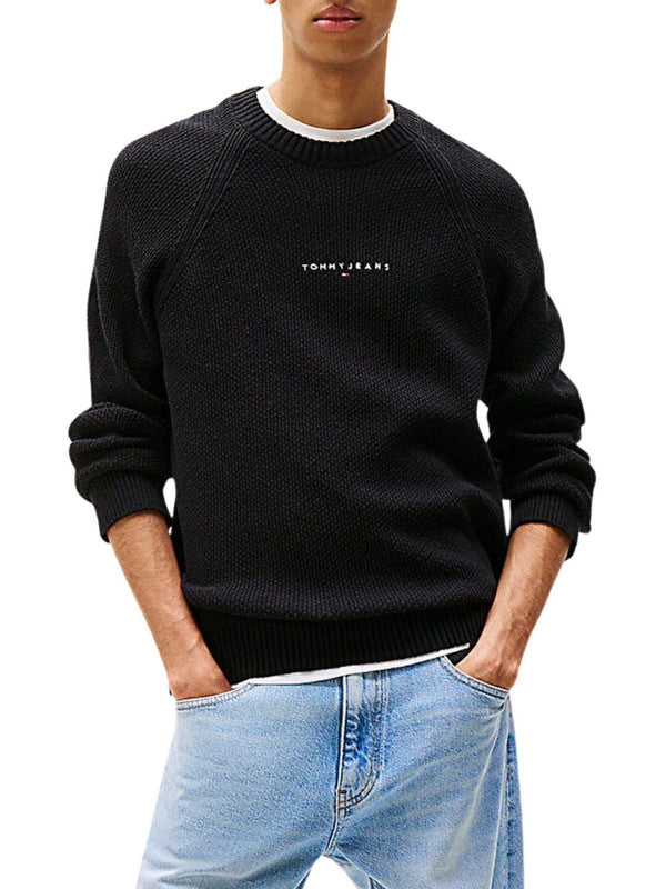 Maglioni Uomo Tommy Hilfiger - Maglia - Nero