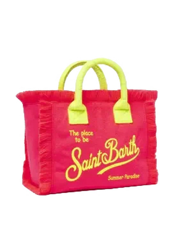Borse a mano Donna Mc2 Saint Barth - Borsa a mano Colette Sponge in spugna rosa fluo go - Fucsia