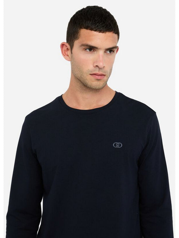 T-shirt Uomo LIU JO UOMO - T-shirt in cotone - Blu
