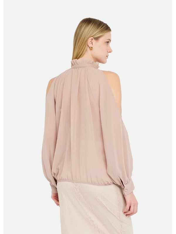 Bluse Donna Liu Jo - Blusa con cut-out - Rosa