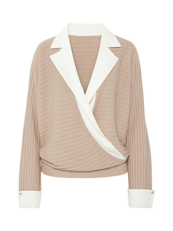 Cardigan Donna Liu Jo - Maglia Aperta - Beige