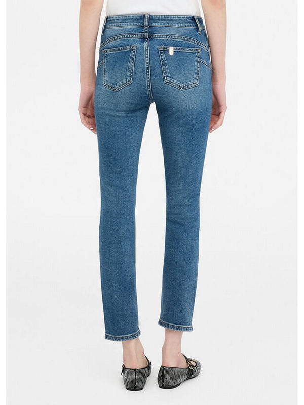 Jeans Donna Liu Jo - Jeans skinny a vita alta - Denim