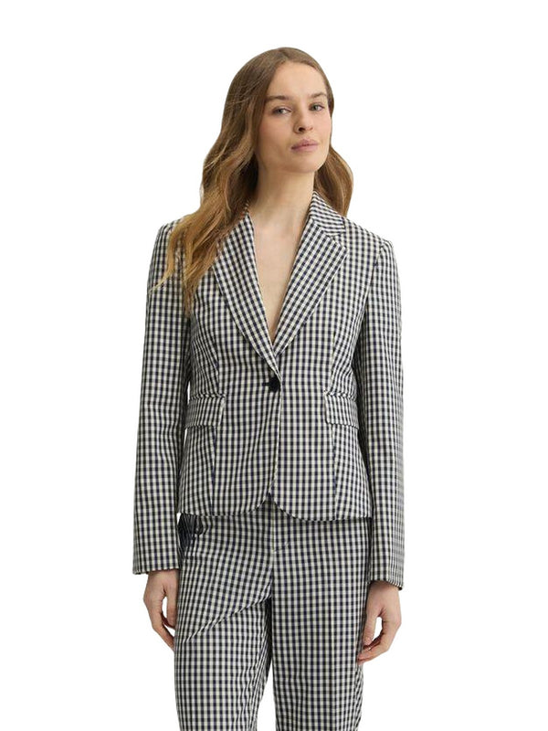 Giacche Donna Liu Jo - Blazer check - Blu