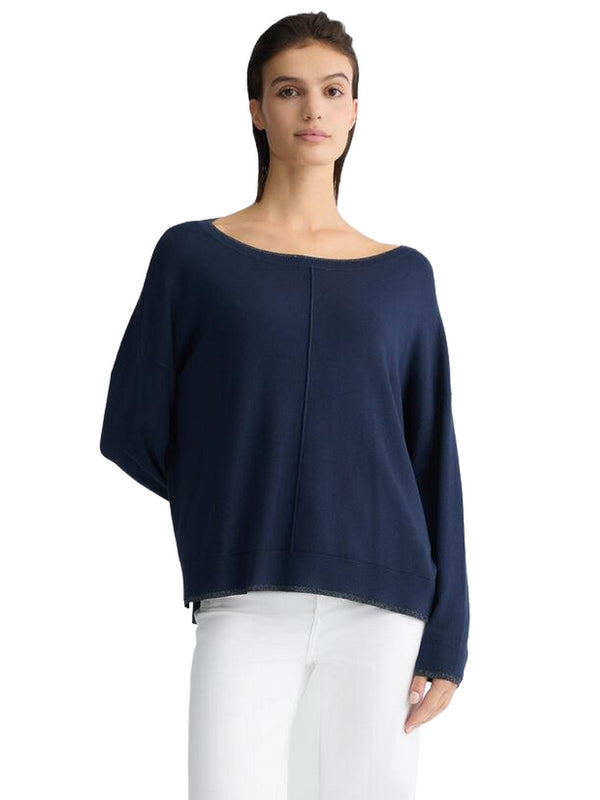 Maglie Donna Liu Jo - Maglia in lurex® - Blu