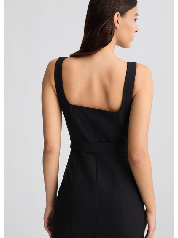 Vestiti da cocktail Donna Liu Jo - Tubino nero con cintura - Nero