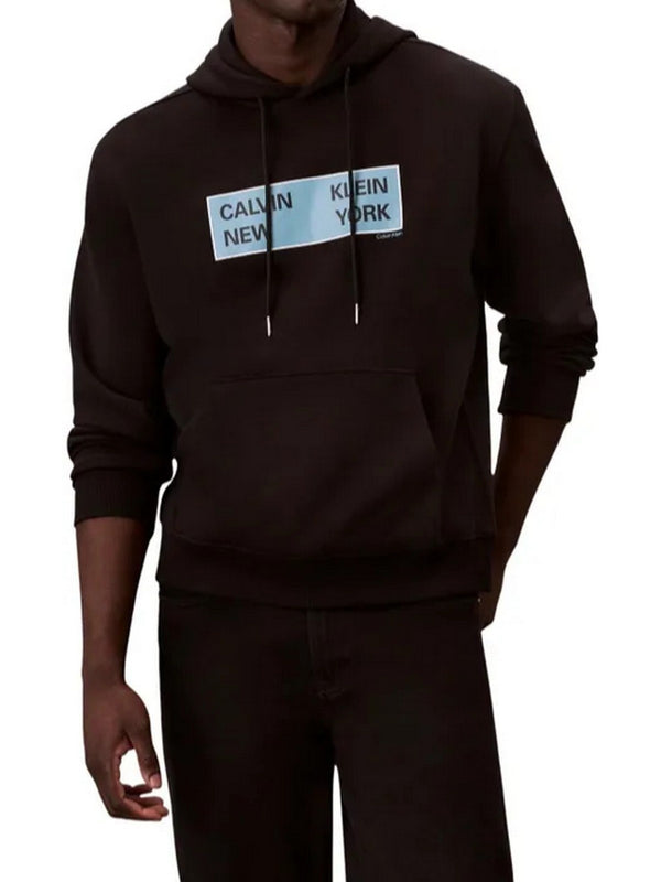 Felpe con cappuccio Uomo Calvin Klein - Felpa Con Cappuccio - Nero