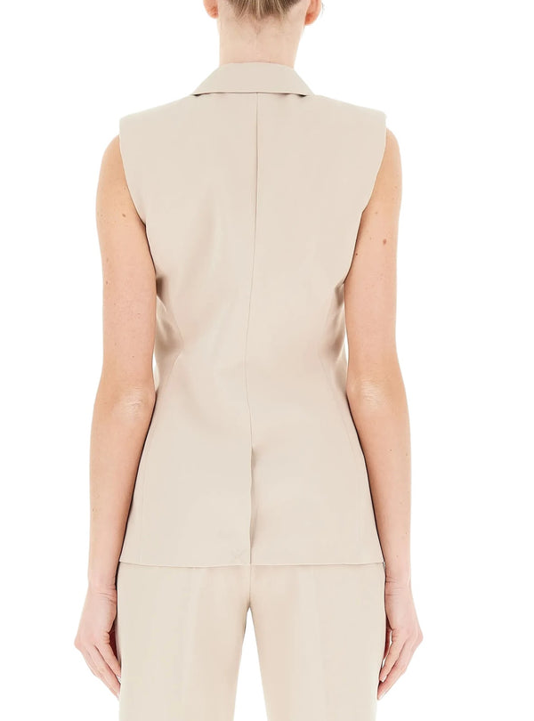 Gilet Donna Liu Jo - Gilet doppiopetto - Beige