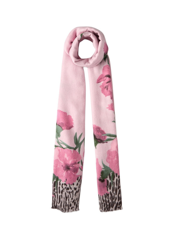 Stole Donna Liu Jo - Stola Flower Animali - Lilla