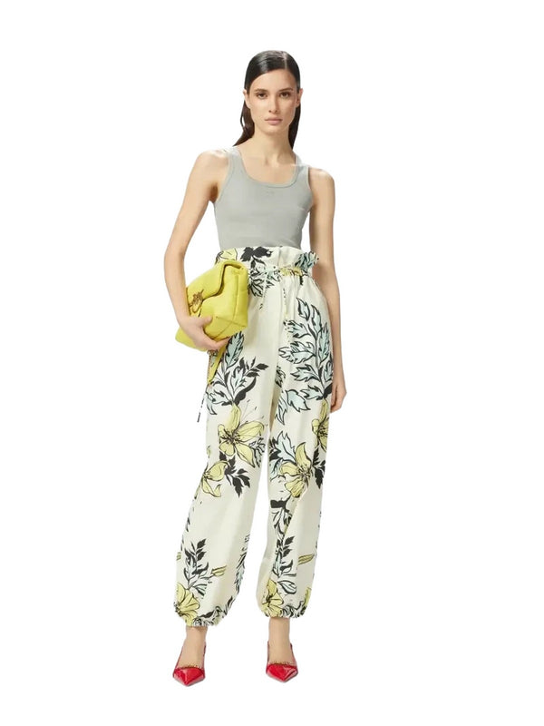 Pantaloni Donna Pinko - Rio Pantalone - Bianco