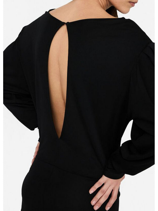 Vestiti da cocktail Donna Liu Jo - Abito drappeggiato - Nero