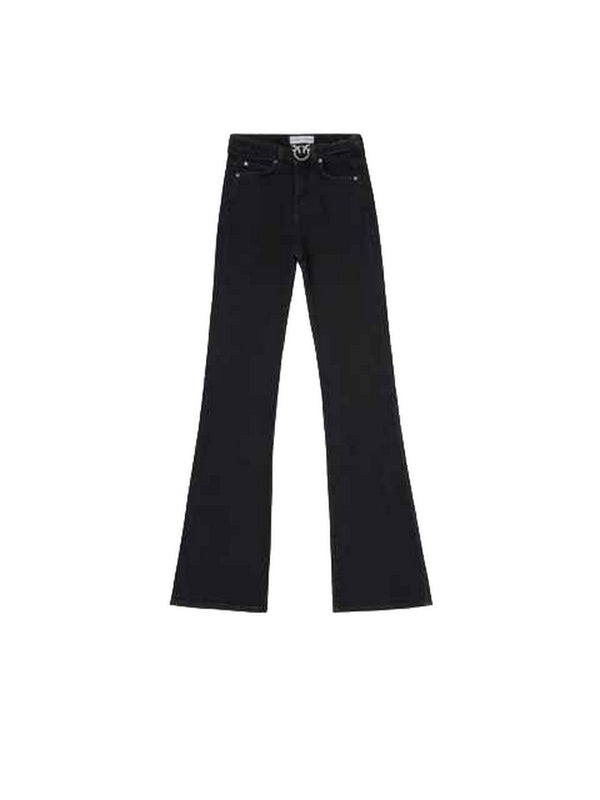 Jeans Donna Pinko - Flora Flaire Jeans - Nero