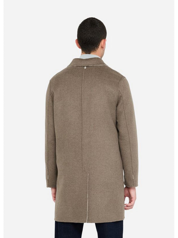Cappotti Uomo LIU JO UOMO - Cappotto reversibile in lana - Beige
