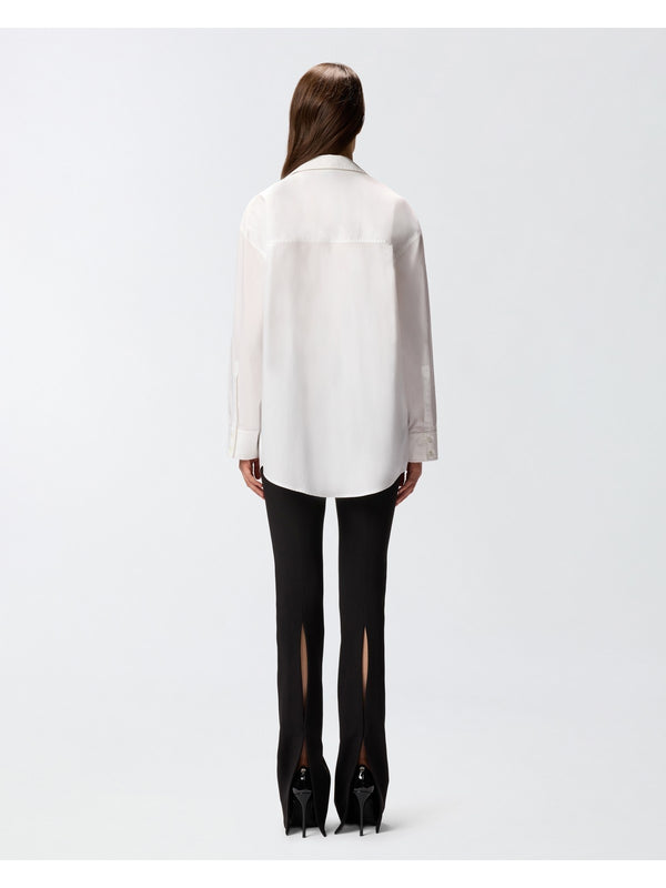 Camicie Donna Pinko - Camicia con applicazioni gioiello - Bianco