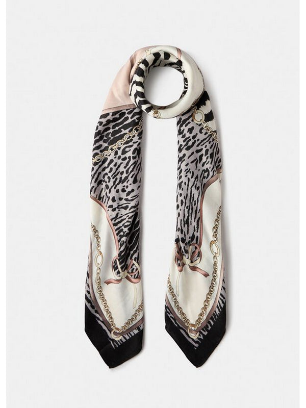Foulard Donna Liu Jo - Foulard Ribbon - Nero
