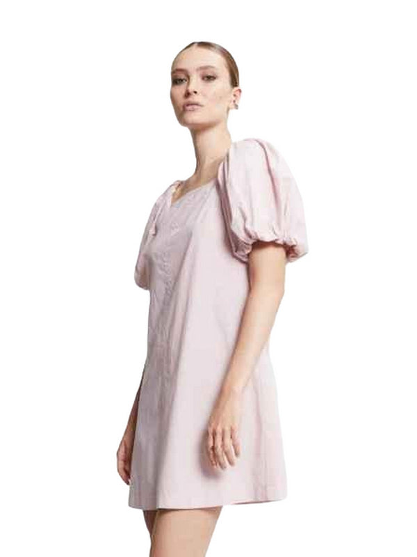 Vestiti casual Donna ottod'Ame - Abito corto in popeline - Rosa