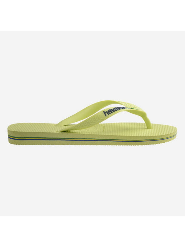 Infradito Uomo Havaianas - Havaianas Brasil Logo - Verde