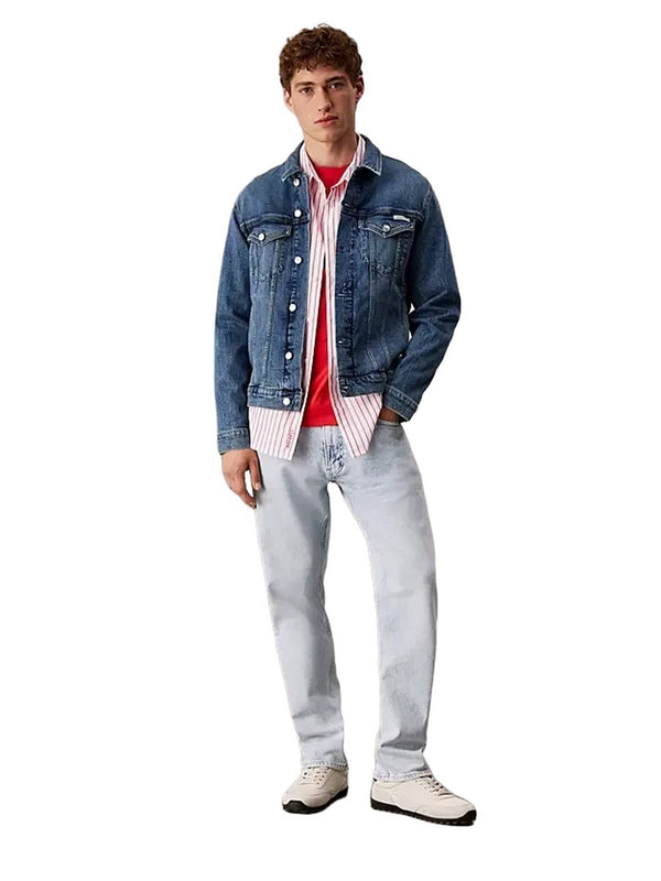 Giubbotti Uomo Calvin Klein - Slim Denim Jacket - Denim