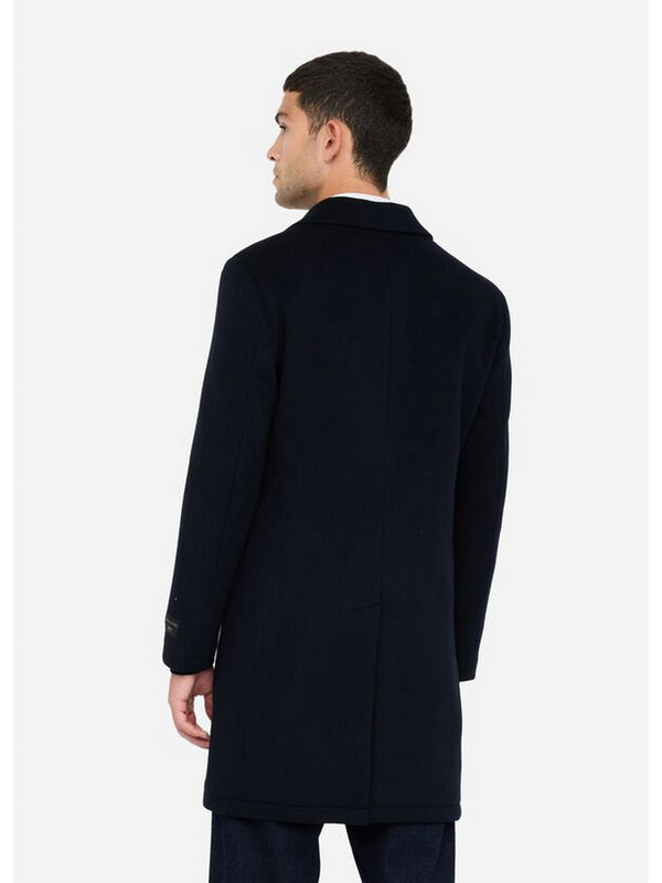 Cappotti Uomo Liu Jo - Cappotto in lana e cashmere - Blu