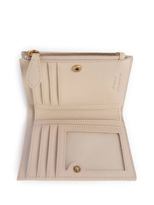 Portafogli Donna Pinko - Portafoglio Compatto - Beige