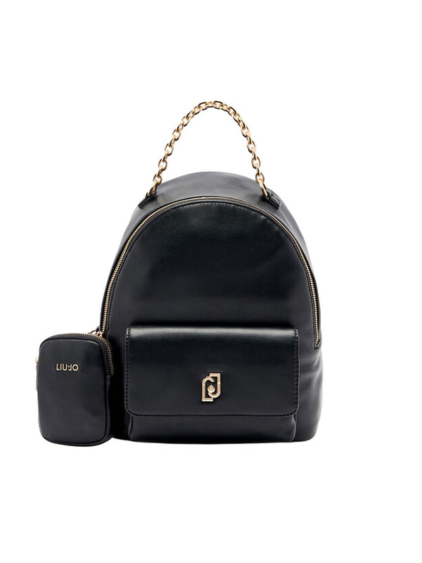 Borse a zainetto Donna Liu Jo - Zaino medio con pochette - Nero