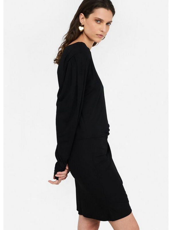 Vestiti da cocktail Donna Liu Jo - Abito drappeggiato - Nero