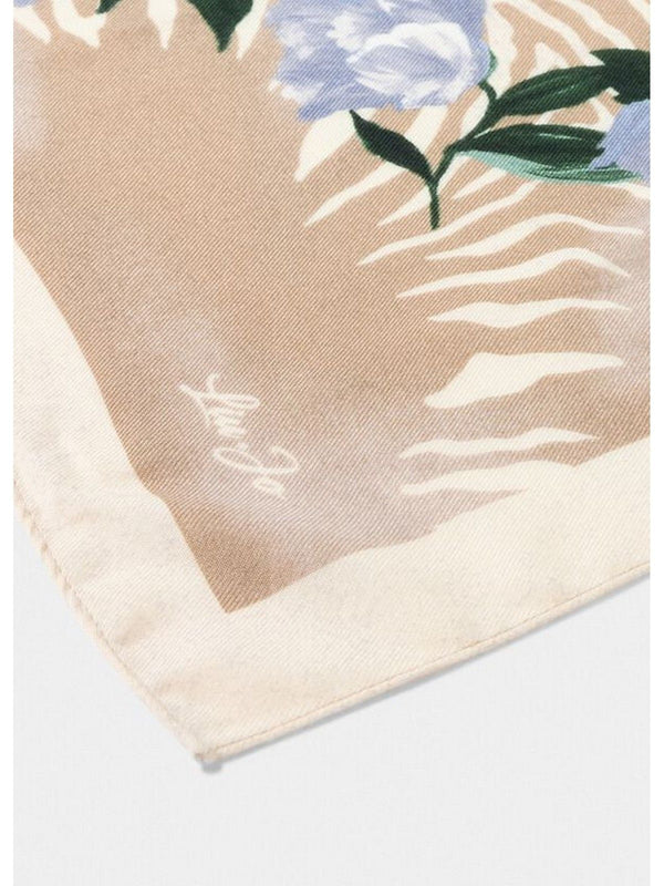 Foulard Donna Liu Jo - Foulard Flowzebr - Beige