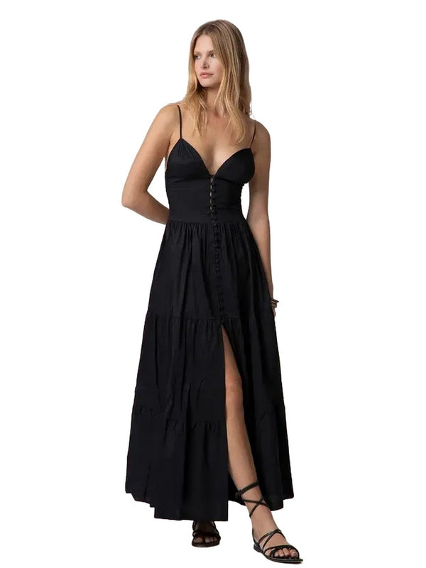 Vestiti da sera e cerimonia Donna Me Fui - Vestito lungo - Nero
