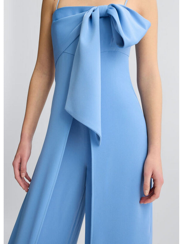 Tute senza manica Donna Liu Jo - Tuta elegante con fiocco - Azzurro
