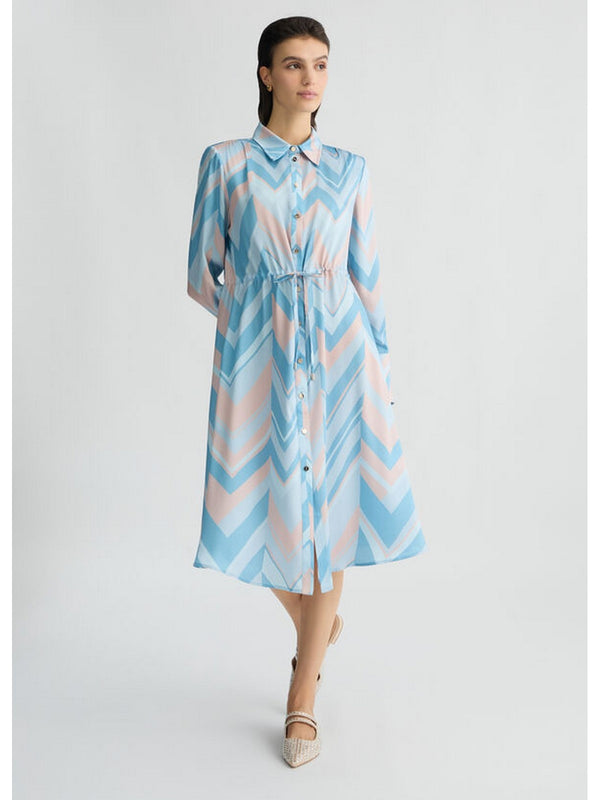 Vestiti casual Donna Liu Jo - Abito chemisier - Azzurro