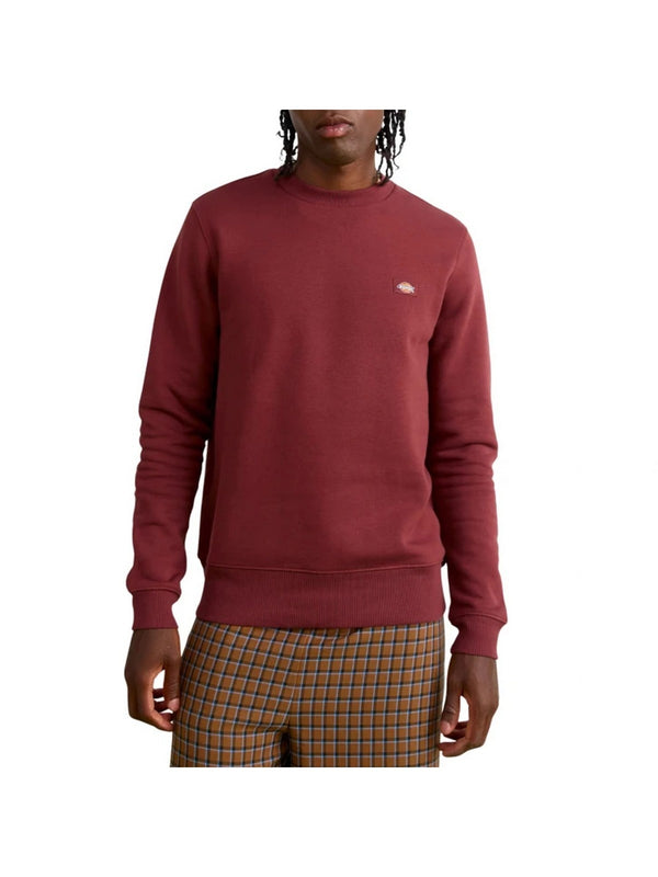 Felpe senza cappuccio Uomo Dickies - Felpa Oakport - Bordeaux