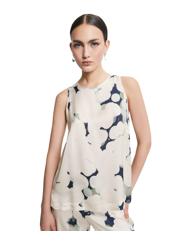 Canotte e top Donna ottod'Ame - Top in viscosa stampata - Multicolore