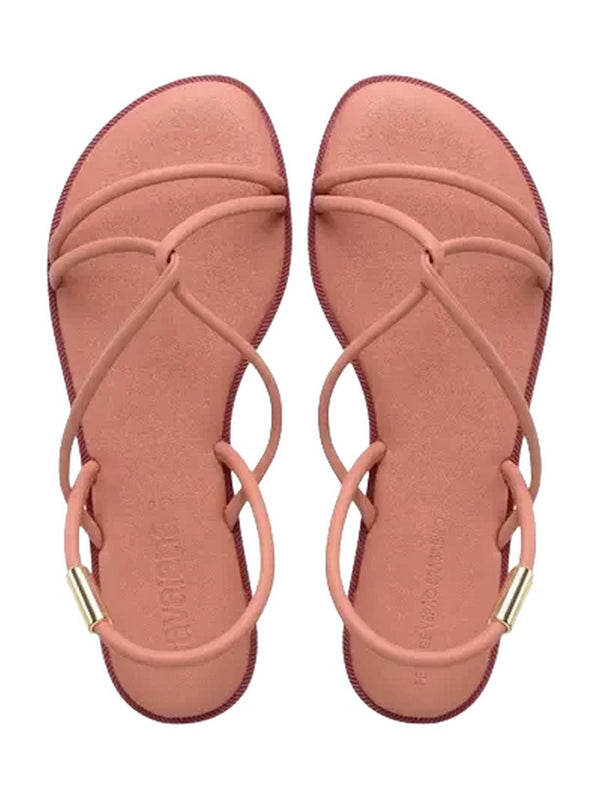 Infradito Donna Havaianas - HAVAIANAS Sandalo Donna Hav. Una Manga - Rosa