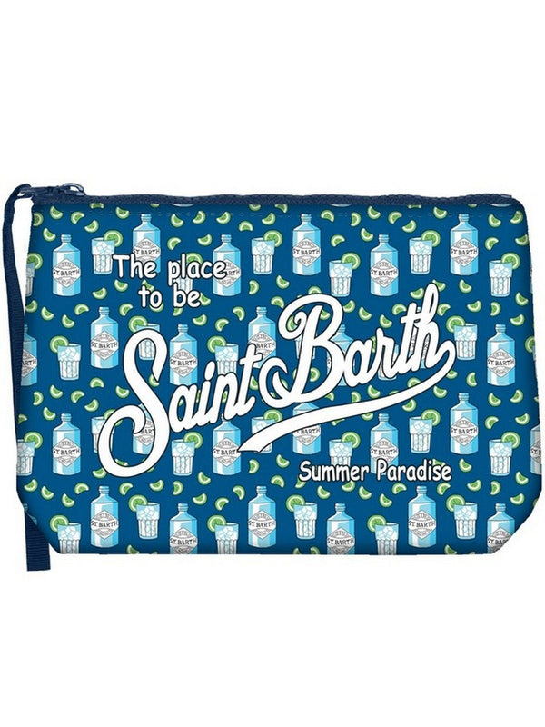 Pochette e Clutch Uomo Mc2 Saint Barth - Pochette Aline Gin Time - Celeste