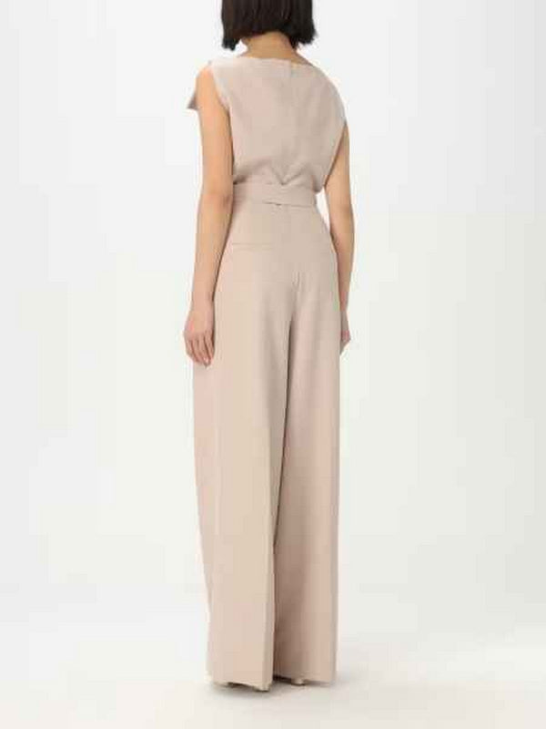 Tute senza manica Donna Liu Jo - Tuta lunga a doppiopetto Liu Jo - Beige