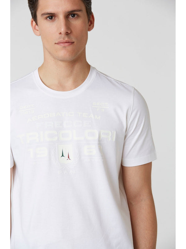 T-shirt Uomo Aeronautica Militare - T-Shirt M.c - Bianco