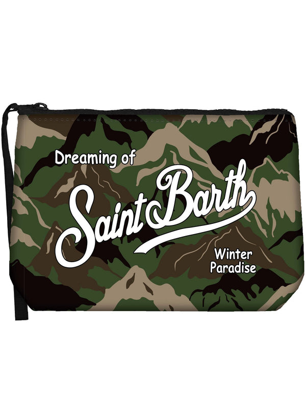 Pochette e Clutch Donna Mc2 Saint Barth - Pochette Aline W Mountain Camo 52 - Verde