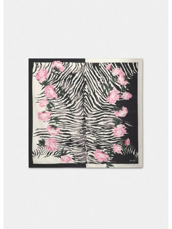 Foulard Donna Liu Jo - Foulard Flowzebr - Nero