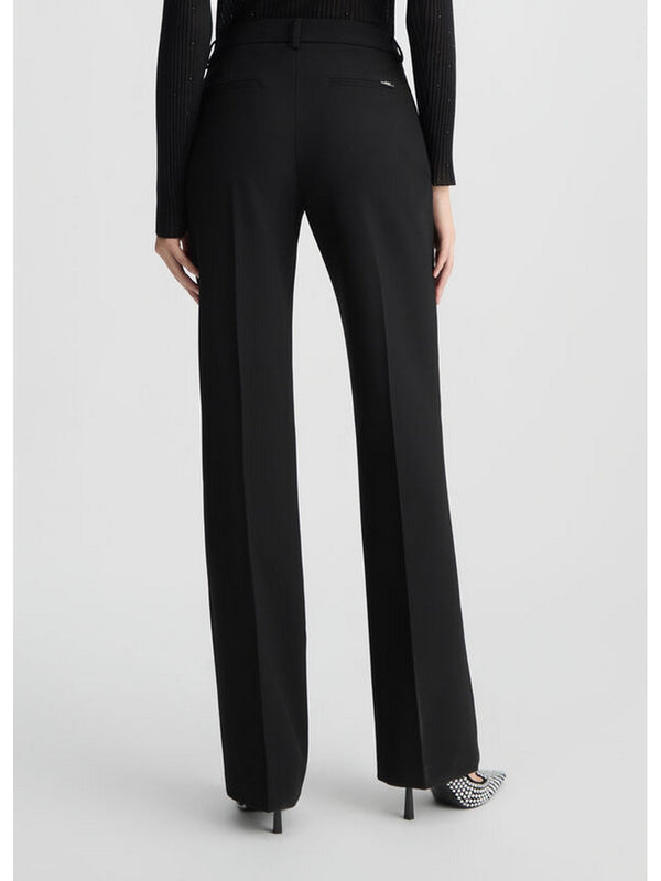 Pantaloni Donna Liu Jo - Pantaloni con strass - Nero