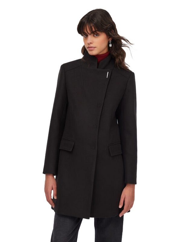 Cappotti Donna Liu Jo - Cappotto in panno double - Nero