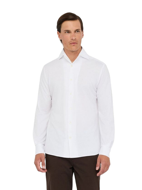 Camicie casual Uomo LIU JO UOMO - Camicia in cotone - Bianco