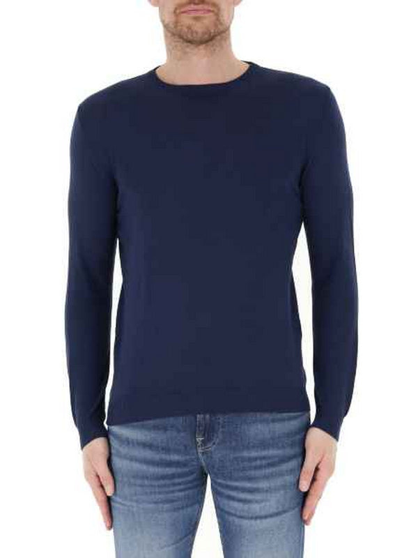 Maglie Uomo QB24 - Maglia In Cotone - Blu