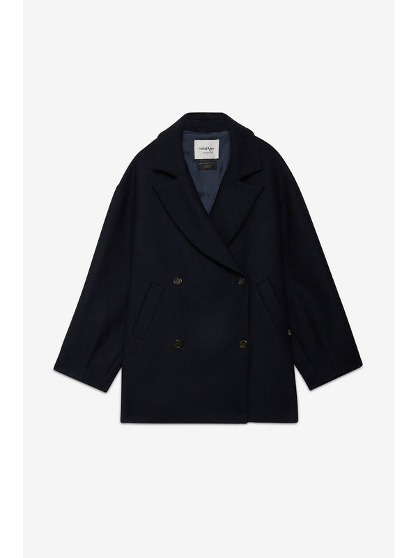 Cappotti Donna ottod'Ame - Cappotto doppiopetto - Blu