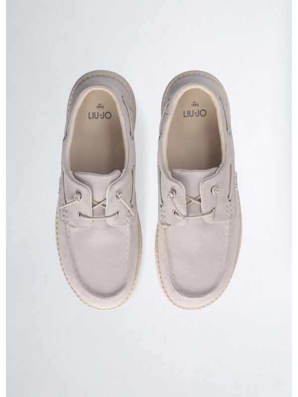 Mocassini Uomo LIU JO SHOES - Mocassini casual in suede - Beige