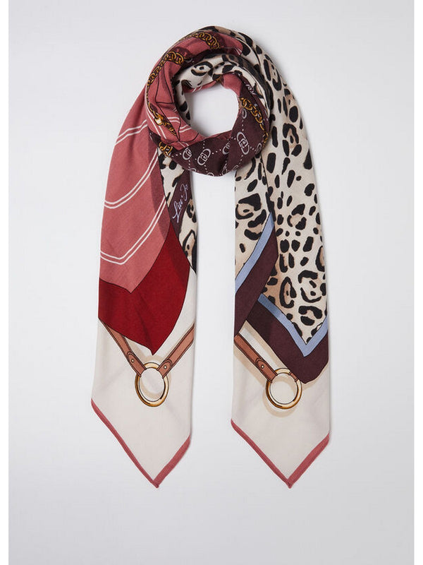 Foulard Donna Liu Jo - Foulard con stampa - Beige