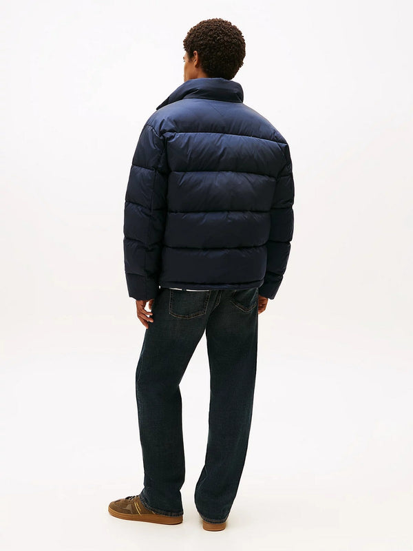 Giubbotti Uomo Tommy Hilfiger - Giubbino relaxed fit in nylon idrorepellente - Blu