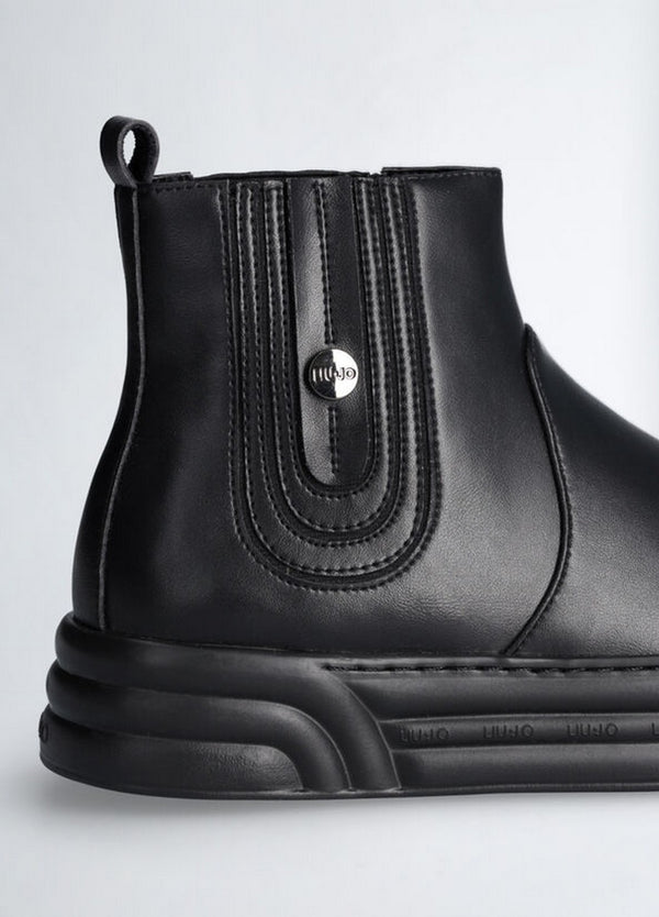 Sneaker Donna LIU JO SHOES - Sneakers boot total black - Nero