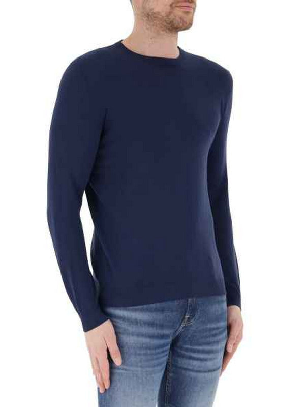 Maglie Uomo QB24 - Maglia In Cotone - Blu