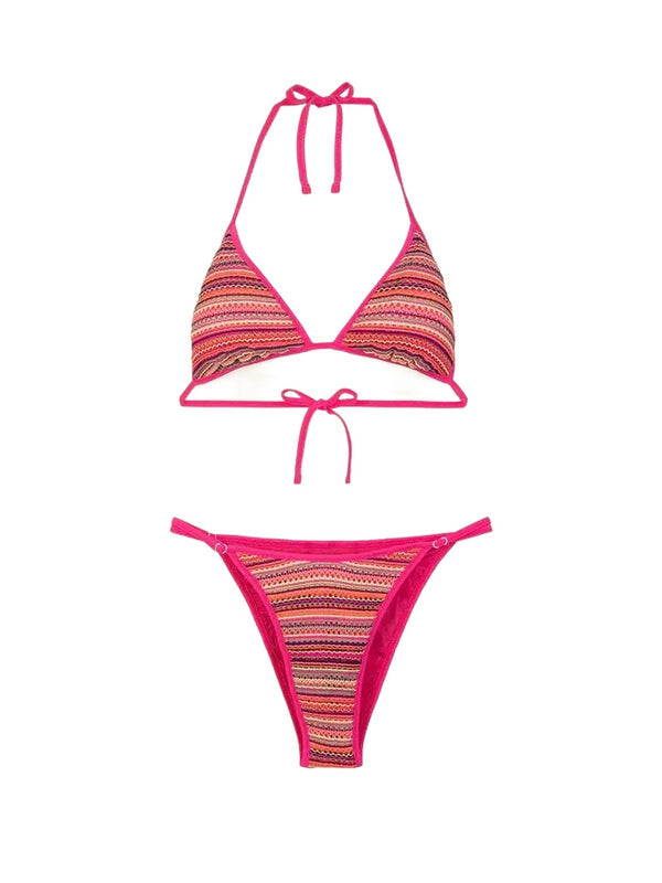 Coordinati Donna Me Fui - Bikini Donna Me fui Triangolo con Slip Regolabile - Fucsia