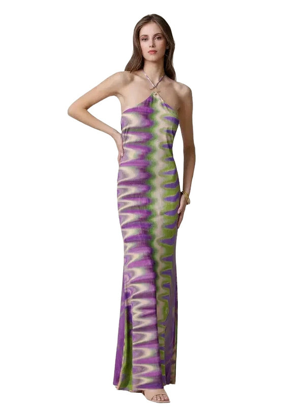 Vestiti da cocktail Donna Me Fui - Vestito Lungo - Multicolore